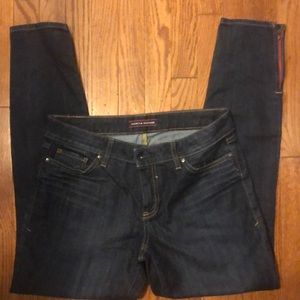 Tommy Hilfiger skinny jeans with zipper detail